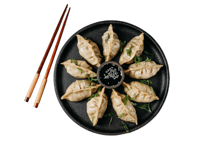 Pan-seared dumplings